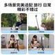Yunteng Desktop Mini Teléfono móvil Selfie Stick Trípode Integrado Bluetooth Douyin Soporte en vivo Telescópico Fotografía Portable Zoom Selfie Mirror Photografía Trípode 9928n + 358 Clip de teléfono móvil + Selfie Mirror + Zoom Control con pinza