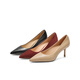 Belle 92 Serie Elegante Single -Schuhe für Frauen 2025 Neues Banketttemperament High Heels 3y6b2Aq5 Aprikosenfarbe 38