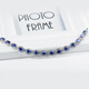 Chihuan sapphire bracelet for women s925 sterling silver new style versatile pavé blue zircon tanzanite crystal bracelet 925 sterling silver bracelet 17-20 cm adjustable