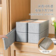 Bonnymeijia 3-pack sock storage box drawer-type underwear organizer wardrobe intimate clothing classification storage box