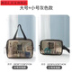 Thickened toiletry storage bag waterproof transparent portable toiletry bag travel bag simple internet celebrity cosmetic bag gray extra small