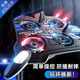 FAN DA SEN drone Douyin same vertical take-off and landing fighter glider foam children's remote control toy aircraft helicopter black (large upgraded horsepower) roll + return + take-off and landing light (dual batteries) give high-quality consumable parts + charging cable + warranty