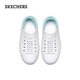 Skechers summer girls' hole shoes casual and versatile outside wear slippers lightweight breathable bubble shoes soft and fashionable white/multi-color/WMLT size 37