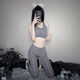 Cupidcat (Cupidcat) couples de sous-vêtements sexy avec un pantalon de yoga d'entrejambe à entrejambe