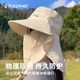 Woodpecker (TUCANO) sun protection hat, unisex sun hat, fishing hat, hiking hat, sun hat, outdoor anti-UV neck protection hat for men