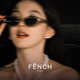 芬驰（FENCHI）ROCOCO章若楠同款墨镜送女生GM高级感复古猫眼太阳镜防紫外线防晒