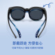 PARZIN Polarized Children's Glasses Sunglasses Men and Women Fashion Lightweight Glasses Sunscreen Sunglasses Shell Powder [12109 Polarized]