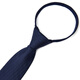 Seven brand men's tie men's formal wear business zipper wedding groom's no-touch suit shirt accessories tie Navy blue See details