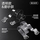 Cat Man (MiiOW) transparent matte bra strap non-slip, traceless sexy one-length collar underwear accessories 2024 new 5 pairs 1.5cm