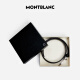 万宝龙MONTBLANC椭圆针扣黑棕双面腰带皮带3cm 38157/128135 礼物