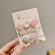 
Summer Ocean Series Mermaid Princess Headwear Starfish Hairpin Cute Children's Duck Bite Clip Haircard Hair Accessories Women Purple [3-piece set]
