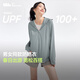 Vêtements de protection solaire bienveillants pour les vêtements de protection solaire aux femmes glace de soie fraîche et lâche respirant des vêtements de protection solaire extérieurs polyvalents pour les hommes et les femmes al672 crème blanche l