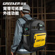 GREENER Werkzeug-Rucksack für Elektriker, robuste und langlebige Aufbewahrung, tragbar, aus Segeltuch, verdickte, verschleißfeste Hardware, multifunktionaler Rucksack, Bau-Elektroingenieur-Modell