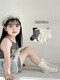Jimita (Jimita) Girls' Socks Spring and Autumn Thin Cotton Children's Lace Princess Socks Summer Mesh Mesh Large Students' Mesh Socks 24-695 White Lolita C (5 pairs) 1-3 years old (S) Recommended foot length 11-14cm