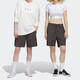 Adidas Clover Shorts Men's Pants Women's Pants Summer New Style Neutral Sport Pants Loose Casual Crop Pants IB5044 IB5044 Dark Olive Green XS