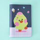 Brown Bear minini ice cream passport clip travel boarding ID card bag protective cover selini ice cream passport clip
