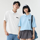 Baleno waffle polo shirt men's summer heavy loose casual short-sleeved men's high-end niche lapel top men's style
