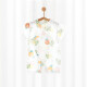 [Belleyi Summer Crawler] Baby Summer Onesie Algodón puro Algodón puro Ropa de lana de manga recién nacida, todos tus deseos se hacen realidad [6636] 80cm