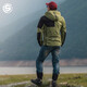 Starry Sky Knight Motorcycle Riding Clothes Men's Motorcycle Suits for Winter Warm Waterproof Wind Anti-fall Commuter Leisure Four Seasons Motorcycle Racing SKJ-831 Olive Green Top XL