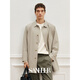 SANHEER British commuter windproof, waterproof and anti-wrinkle fabric spring high-end raglan sleeve windbreaker jacket DAF213 Khaki M /48
