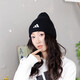 阿迪达斯 （adidas）官网官方男女绒线帽 春季新款户外运动休闲帽针织保暖情侣毛线帽 HS9765 OSFM