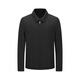 Youngor executive jacket men's 2025 spring and summer young and middle-aged nylon fabric elastic comfortable single executive jacket business casual black VJJK424965AQA L 175/96A (recommended 130-150Jin Jin equals 0.5 kg)