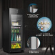 Haier Ice Bar Independent Freezer Zone Home Living Room Refrigerator Red Wine Cabinet Frozen Display Cabinet Office Refrigerator Tea and Fruit Fresh Cabinet Ready in Stock 167L Quick Ice Making丨Freezing Zone丨Ion Sterilization丨Anti-fog 167L