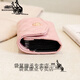 Kangaroo Frauen exquisite Visitenkartenkartentasche für Frauen für Frauen mit großer Kapazität Multi-Card-Position neuer Kartenclip-Münze Brieftasche integrierter Kartenkoffer Schwarzer kleiner Duft