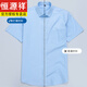 
Hengyuanxiang men's pure cotton free short-sleeved white shirt men's summer new casual formal suit shirt men DX6625 38