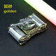 Senkaido's new product, children's creative mecha tank fingertip spinners transform into human decompression artifact to reduce pressure (golden) cool tank fingertip spinners