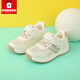 Babudou (Bobdog) Kleinkindschuhe für Jungennetzschuhe für Sommer Neue Net Atmungsfreie Kindersportschuhe für Anti-Rutsch-Weiche Sohle 1-3 Jahre alte 4 Kinderschuhe B588 Meter Khaki (Single Net Summer Style) Größe 26 Größe/Schuhlänge 17,3 cm