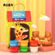 MEILE Kindheit Mehl Farbe Schlamm Kinder Plastikine Clay Clay 6 Farbwerkzeugset handgefertigtes DIY ungiftiger Kindergarten-Grundschüler Ultra-leichte geschmacklose Babytonspielzeugs von Schülern