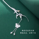 Kamalun (KAMALUN) hairpin, ancient style hairpin, new Chinese style Hanfu headdress, high-end silver hairpin, horse face skirt hair accessories for girlfriend, orchid hairpin, orchid heart + gift box