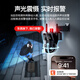 Manling [vier Objektiven Overhead-Kamera] Solarkamera Outdoor-Plug-in-drahtlose Türüberwachung 360 Grad ohne tote Winkel Full Color Night Vision Tracking ohne WiFi Outdoor-Kamera verbessert