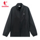 
Jordan Sports Jacket Men's Travel Mountaineering Trench Coat 2025 Autumn New Outdoor Water Splashing Standing Collar Jacket Top Men's Black L /175