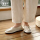 Old americano [Patrón de pescado ruyi] PERENTE ANTIGUOS zapatos de tela Beijing para zapatos Hanfu de capas para mujeres Nuevo estilo chino Beige 38
