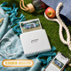 INSTAX Fuji instax Link WIDE Polaroid mobile phone photo printer smoke gray student home wide double pack photo paper set