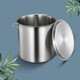 Thickened compound bottom 304 stainless steel soup bucket with lid hotel kitchen commercial induction cooker composite bottom bucket extra large soup pot 35x24 thickened compound bottom soup pot 0cm 3524 1cm