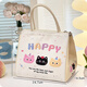 Jiacube Lunch Box Bag Student Office Trabajador de oficina Termal Bento Bag Bag Boento Bague Bag Happy Cat 1