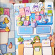 Jod Pony Little Pony Little Little Friendship Magic School Toys's Children Girl Glay Playing House Box Box Libro tranquilo Xiao Pony Friendship Magic School + Certificado de estudiante + Admisión