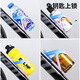 40,000 kilometers bicycle water bottle cradle gradient color mountain road bike water bottle water cup holder cycling equipment blue pink
