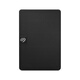 Seagate Mobile Hard Drive USB3.0 2.5-inch Mechanical Hard Drive Compatible with Mac New Ruiyi Series Original Data Recovery Dark Night Black 4TB