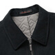Qipai wool-containing lapel jacket men's autumn and winter thickened fashionable casual woolen jacket