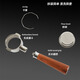 BAICUI XIAOFANG PRO3833/3899 Kaffeemaschine Bottomloser Griff Italienischer Kaffeeextrakt 58 mm Drei-Ohr-Edelstahl Baicui 58 Zwei-Ohr-Style-Rosewood D [Edelstahl]