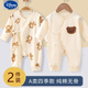 迪士尼（Disney）装新生儿衣服0-6月纯棉春秋季宝宝哈衣爬服打底婴 5347心想事成+5348恐龙汽车 66cm 66 【建议12-15斤】