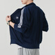 阿迪达斯（adidas）三叶草外套男装2025春季新款户外出行潮流时尚休闲服针织立领夹克 IR9893 XL