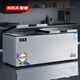 Nixue commercial freezer large freezer large freezer freezer energy-saving horizontal single temperature freezer household luxury version deepening widening large capacity freezer commercial 688 copper pipe 1450x700x850mm