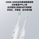 扉乐【新品升级】电动牙刷(FiliX) Major 伤牙率更低 小魔刷  声波震动 PRO旗舰白色15档(呵护2+清洁2)
