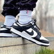 Nike (NIKE) official men's shoes and women's shoes couple's sneakers classic black and white panda DUNK non-slip wear-resistant casual board shoes DD1391-100 men/CW1590-100 women 36