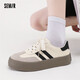 Semir women's shoes, women's spring and summer breathable versatile casual sports shoes, women's SFYM233655 white 37